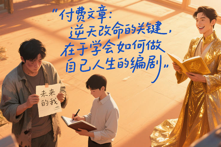 付费文章:逆天改命的关键,在于学会如何做自己人生的编剧-818877学习网