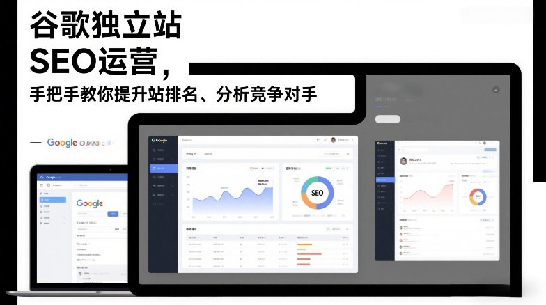 谷歌独立站SEO运营,手把手教你提升网站排名、分析竞争对手(更新2026)-818877学习网