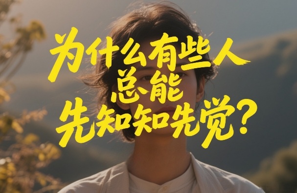 付费文章：为什么有些人总能先知先觉？-818877学习网