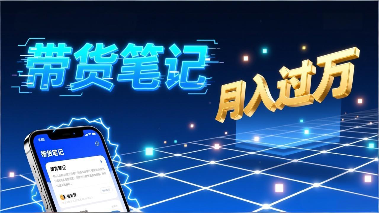 小红书爆款笔记带货实战：拆解封面标题正文全要素，手把手教你单篇笔记带货月入过万-818877学习网