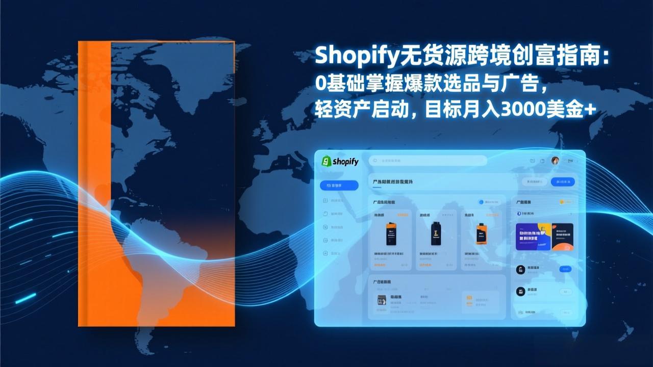Shopify爆款打法实战：从选品到广告投放，复制爆款模型，驱动独立站月销售额破万刀-818877学习网